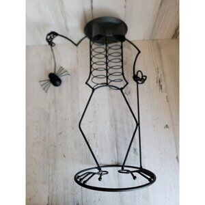 Skeleton large metal spider candle bowl dish holder‎ stand Halloween